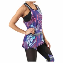 Björn Borg Cassie Loose Top Patterned* Linnen|Träning