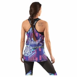 Björn Borg Cassie Loose Top Patterned* Linnen|Träning