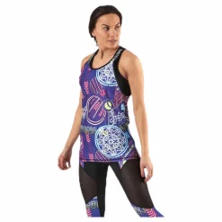 Björn Borg Cassie Loose Top Patterned* Linnen|Träning