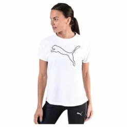 Puma Cat Tee White* T-Shirts|Träning