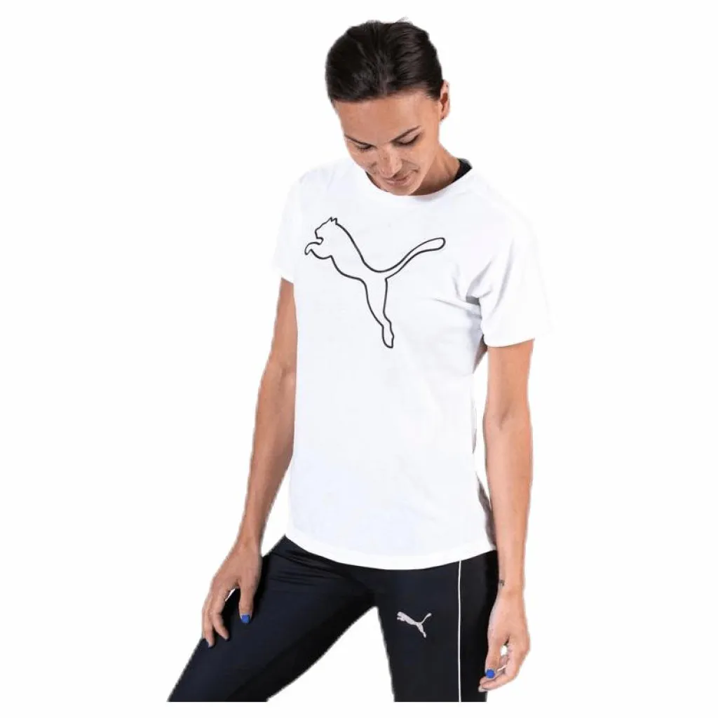 Puma Cat Tee White* T-Shirts|Träning