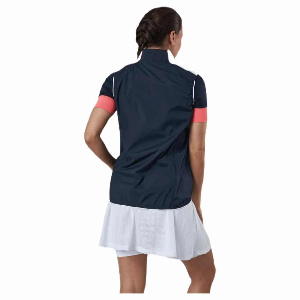 J.Lindeberg Celest Golf Vest Blue* Golf|T-Shirts