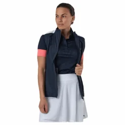 J.Lindeberg Celest Golf Vest Blue* Golf|T-Shirts