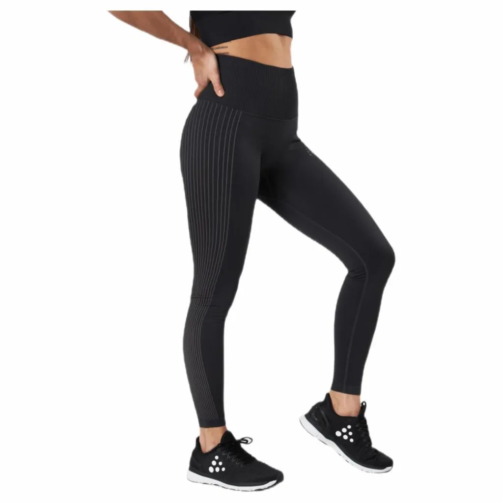 Craft Charge Fuseknit Tights White/Black* Löpning|Tights