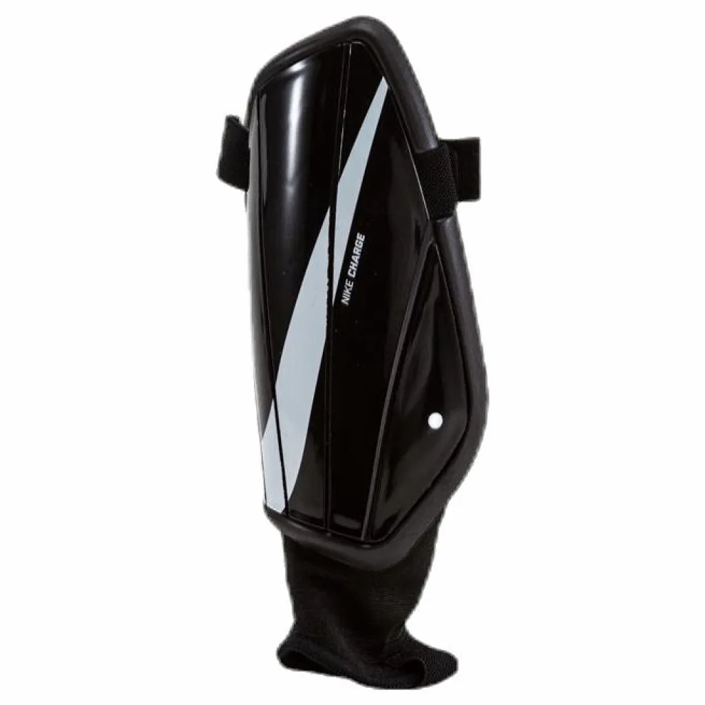 Nike Charge Soccer Shin Guards BLACK/BLACK/WHITE* Fotboll|Hjälmar Och Skydd
