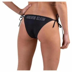 Calvin Klein Cheeky String Side Tie Bikini Black* Simning|Badkläder