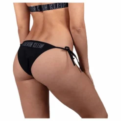 Calvin Klein Cheeky String Side Tie Bikini Black* Simning|Badkläder