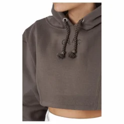 Gavelo Chill Lounge Cropped Hoodie Taupe* Tröjor|Träning
