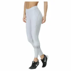 Better Bodies Chrystie Shiny Tight Grey* Tights|Träning