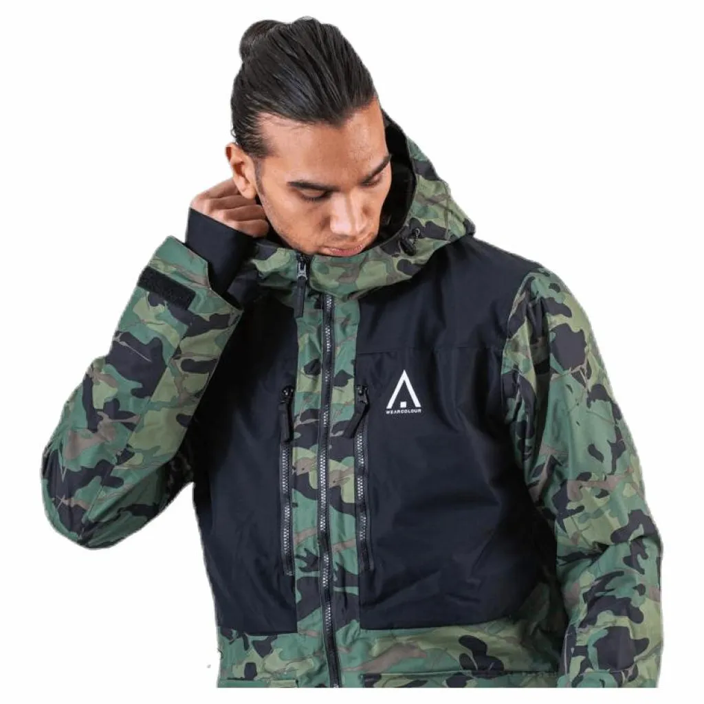 ColourWear Chute Jacket Green* Alpint|Jackor