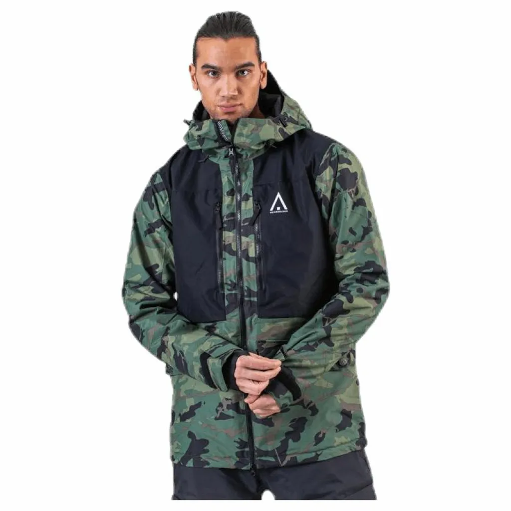 ColourWear Chute Jacket Green* Alpint|Jackor
