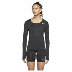 Nike City Sleek LS Black/Silver* Löpning|Tröjor