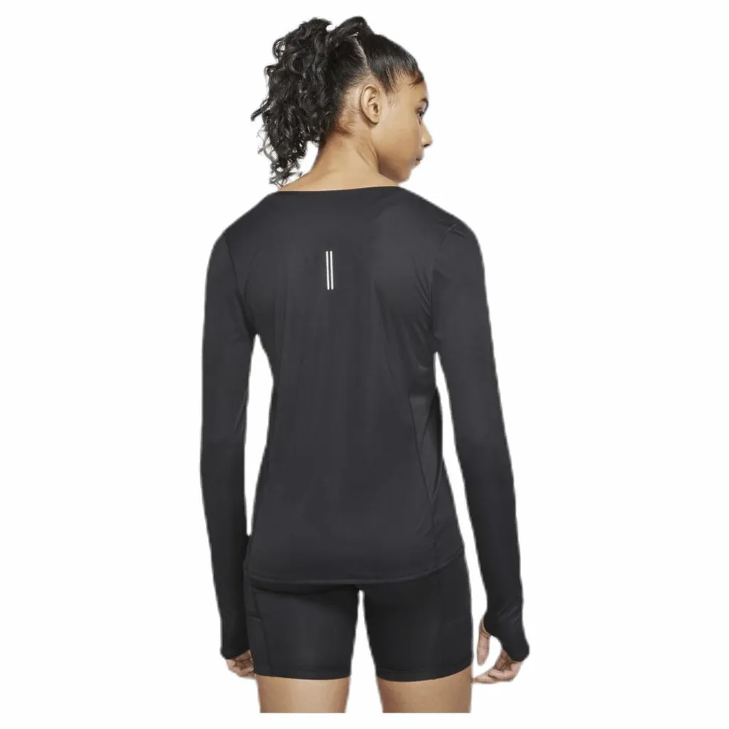 Nike City Sleek LS Black/Silver* Löpning|Tröjor