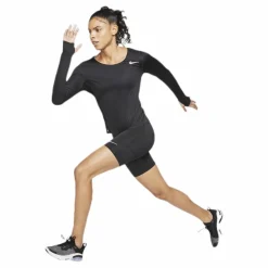 Nike City Sleek LS Black/Silver* Löpning|Tröjor