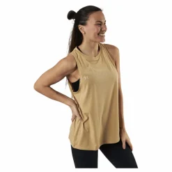 Röhnisch Clara Loose Singlet Yellow* Linnen|Träning