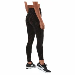 Casall Classic Printed 7/8 Tights Brown/Black* Tights|Träning