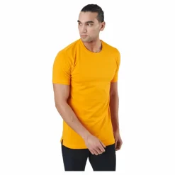 GASP Classic Tapered Tee Yellow* T-Shirts|Träning