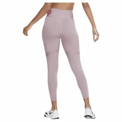 Nike Cln Nvlty Tight 7/8 Silver/Red* Tights|Träning