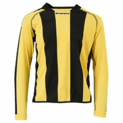 Kappa Clone Shirt L/S Black/Yellow*Barn Tröjor|Träning