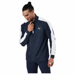 Puma Golf Cloudspun T7 1/4 Zip Blue* Golf|Tröjor
