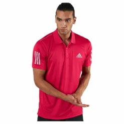 adidas Tennis Club 3 Stripes Polo Pink* Racketsporter