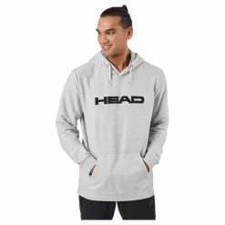 Head Club Byron Hoodie Men Grey Melange* Racketsporter|Tröjor
