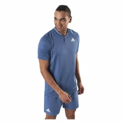 adidas Tennis Club Rib Polo Blue* Racketsporter