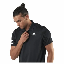adidas Tennis Club 3-Stripe Polo Black* T-Shirts|Racketsporter