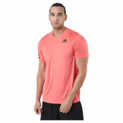 adidas Tennis Club 3-stripe Tee 000/red* Racketsporter|T-Shirts