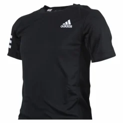 adidas Tennis Club 3-Stripe White/Black*Barn T-Shirts|Racketsporter