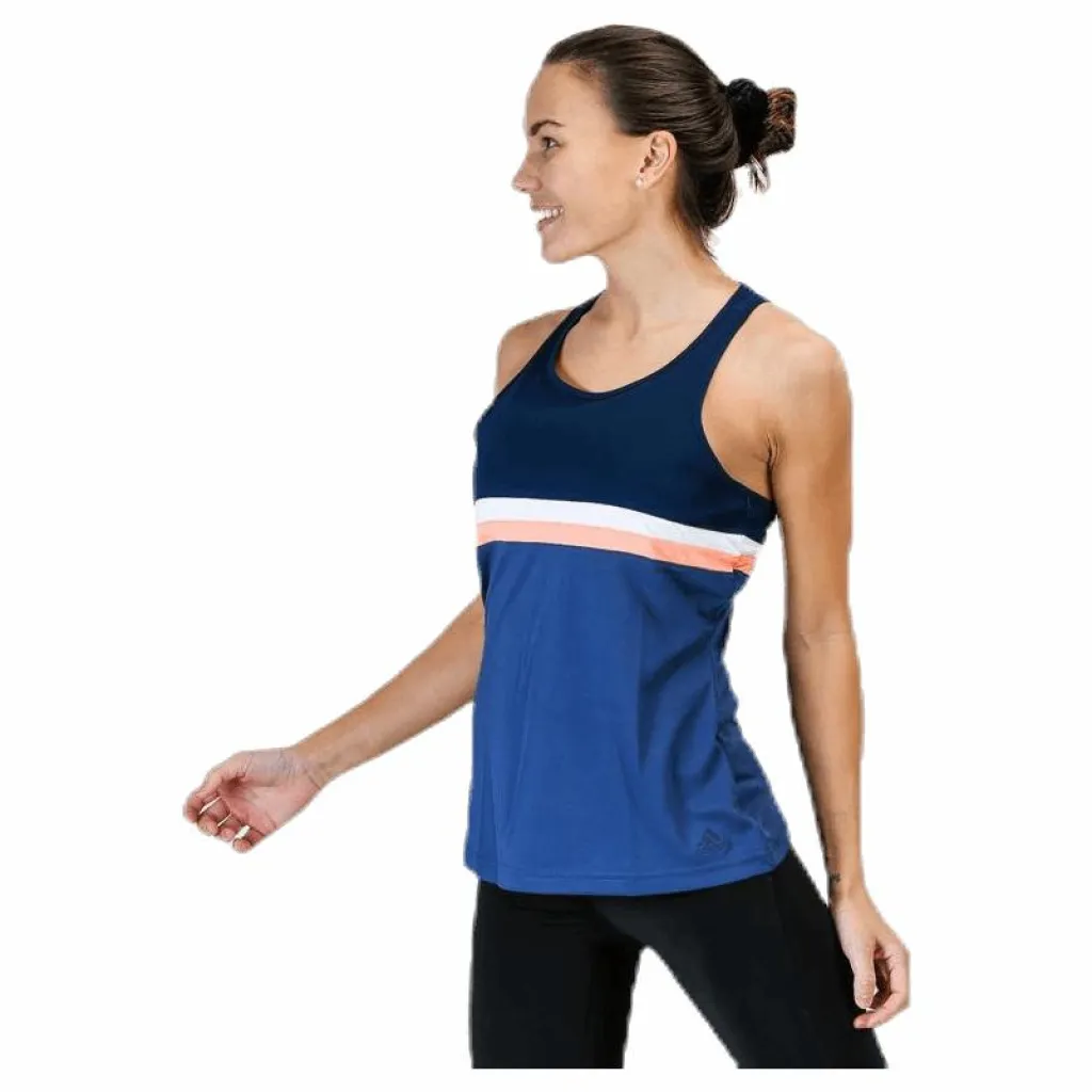 adidas Club Tank W Blue/Orange* Racketsporter|Linnen