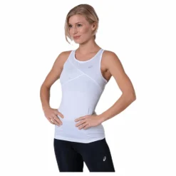 ASICS Club Tank White* Racketsporter|Linnen