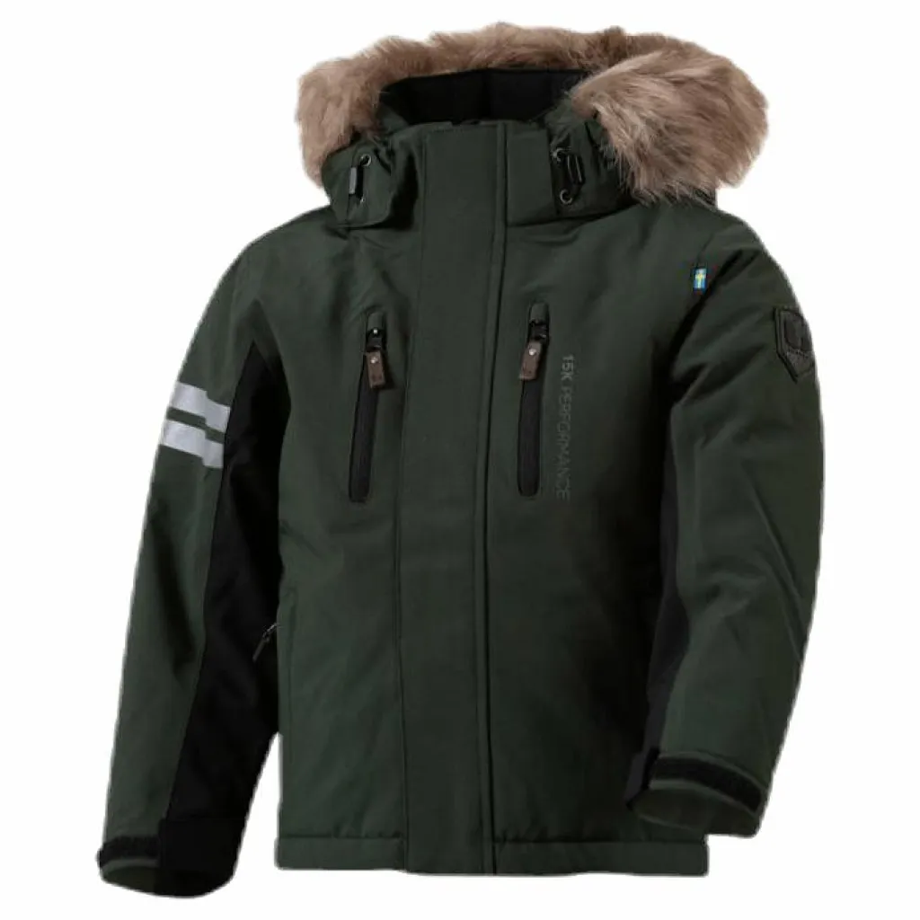 Lindberg Colden Jacket 15 000 mm Green*Barn Alpint|Jackor