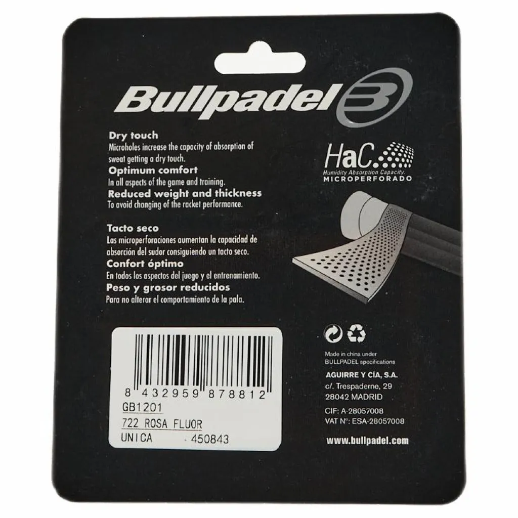 Bullpadel Comfort / Absorbent Pink* Racketsporter|Racket Och Bollar