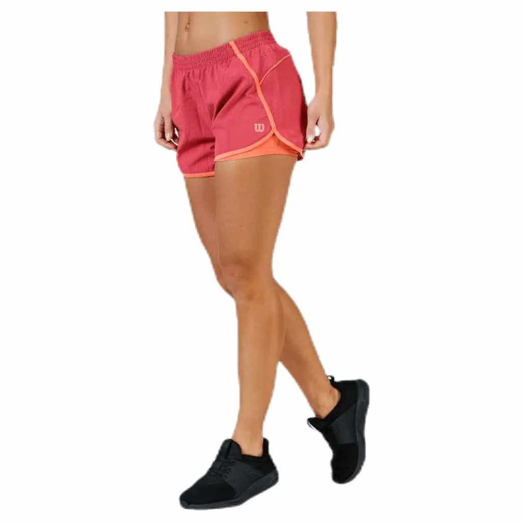 Wilson Competition Woven 3.5 Short Orange/Red* Racketsporter|Shorts