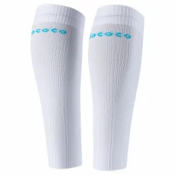 Gococo Compression Calf Sleeves White* Löpning|Hjälmar Och Skydd