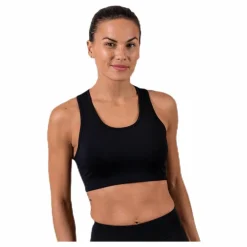 Stay in place Compression Sports Bra C/D Black* Sport-Bh:Ar|Löpning