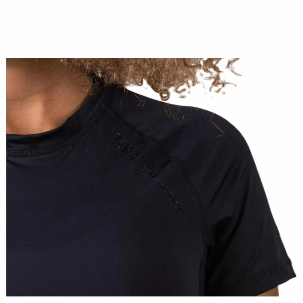BLACC Compression Tee Black* Löpning|T-Shirts