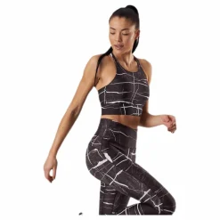 Casall Concious Connected Sports Top Brown/White* Sport-Bh:Ar|Träning