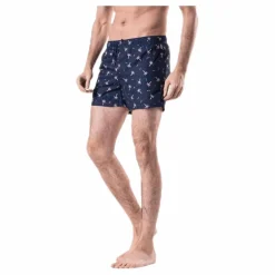 Happy Socks Confetti Palm Swim Shorts Blue* Simning|Badkläder