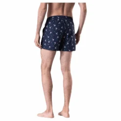 Happy Socks Confetti Palm Swim Shorts Blue* Simning|Badkläder