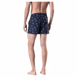 Happy Socks Confetti Palm Swim Shorts Blue* Simning|Badkläder