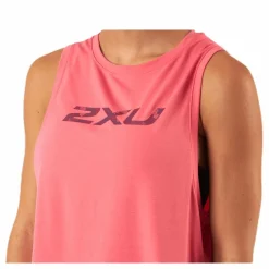 2XU Contender Crop Tank-W Pink* Linnen|Träning