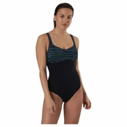 Speedo ContourLustre Printed Black/Grey* Simning|Badkläder