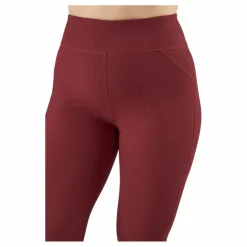 BLACC Control Rib Tights Oxblood Red* Yoga|Tights