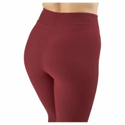 BLACC Control Rib Tights Oxblood Red* Yoga|Tights