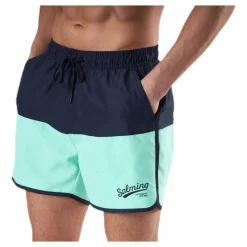 Salming Cooper Original Swimshorts Blue/Green* Simning|Badkläder