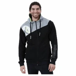 Kempa Core 2.0 Hood Jacket Black/Grey* Inomhussporter|Tröjor