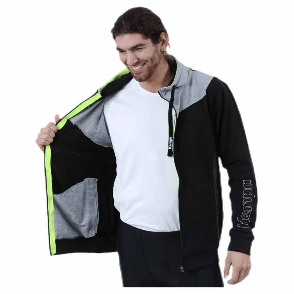 Kempa Core 2.0 Hood Jacket Black/Grey* Inomhussporter|Tröjor