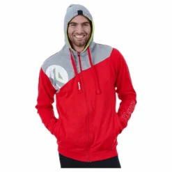 Kempa Core 2.0 Hood Jacket Grey/Red* Inomhussporter|Tröjor